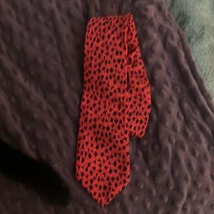 Vintage Sakowitz leaf tie
